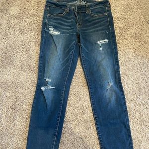 american eagle super stretch jeggings
